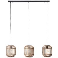 Brilliant Eetkamer hanglampWoodrow zwart - 93778/20