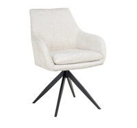 Draai Eetkamerstoel Lisonne Cream Fusion