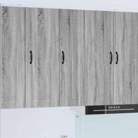 Keukenkast aan de muur met plank Grijs Sonoma 30 x 31 x 100 cm Keukenkast aan de muur met plank Grijs Sonoma 30 x 31 x 100 cm