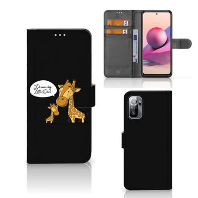 Xiaomi Redmi Note 10/10T 5G | Poco M3 Pro Leuk Hoesje Giraffe Xiaomi Redmi Note 10/10T 5G | Poco M3 Pro Leuk Hoesje Giraffe