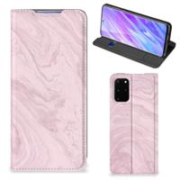 Samsung Galaxy S20 Plus | Standcase | Marble Pink - Origineel Cadeau Vriendin