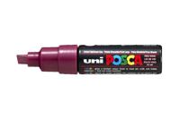 Uni-Ball uni POSCA PC-8K markeerstift 1 stuk(s) Beitelvormige punt Rood - thumbnail