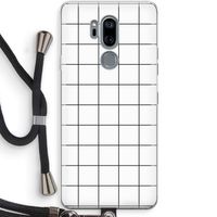 Rooster: LG G7 Thinq Transparant Hoesje met koord
