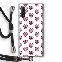 GIRL POWER: Samsung Galaxy Note 10 Transparant Hoesje met koord