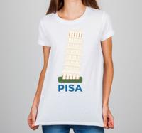 T-shirt toren van Pisa