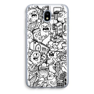 Vexx City #2: Samsung Galaxy J5 (2017) Transparant Hoesje