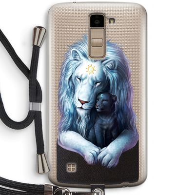 Child Of Light: LG K10 (2016) Transparant Hoesje met koord