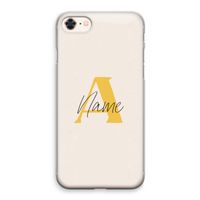 Amber Script: iPhone 8 Transparant Hoesje