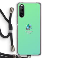 Win98: Sony Sony Xperia 10 III Transparant Hoesje met koord