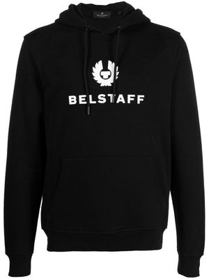 Belstaff hoodie à logo en relief - Noir