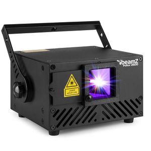 BeamZ 2500 Pollux laser RGB - Multicolor 2500mW analoge laser - DMX en