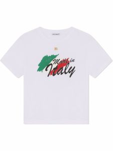 Dolce & Gabbana Kids t-shirt Made in Italy - Blanc