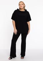 Yoek Broek bootcut | Zwart | Maat 54/56