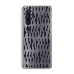 Marrakech Zigzag: Xiaomi Mi Note 10 Pro Transparant Hoesje