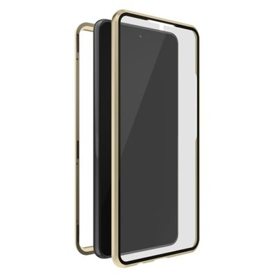 White Diamonds 360° Glass Cover for Samsung Galaxy S21 (5G) Gold