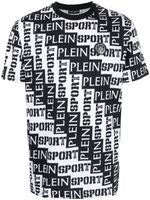 Plein Sport t-shirt à motif monogrammé - Noir Plein Sport t-shirt à motif monogrammé - Noir