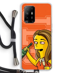 Jamie Lee Simpson: Oppo A94 5G Transparant Hoesje met koord