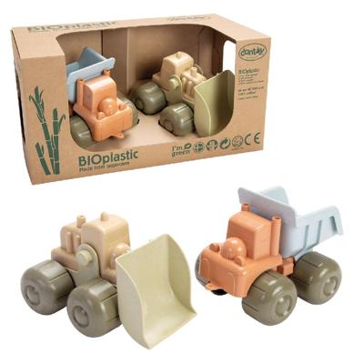 Dantoy bouwvoertuigenset, 2st. Dantoy bouwvoertuigenset, 2st.