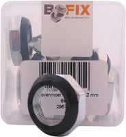 Bofix decoration nut f.ta head,22,2,pack of 6 pcs.