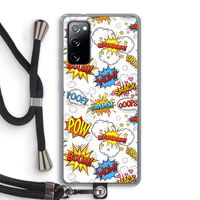 Pow Smack: Samsung Galaxy S20 FE / S20 FE 5G Transparant Hoesje met koord