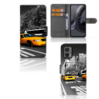 Motorola Edge 30 Neo Flip Cover New York Taxi