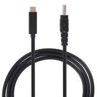 USB-C/type-C naar 4 5 x 3.0 mm laptop voeding oplaadkabel kabel lengte: ongeveer 1.5 m