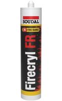 Soudal Firecryl FR | Brandwerende acrylaatkit | Wit | 310 ml - 106329