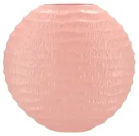 Daan Kromhout Design vaas keramiek lima 23x10x22cm roze