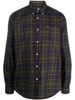 Barbour chemise en coton à motif tartan - Vert