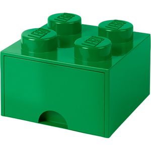 Room Copenhagen LEGO Brick Drawer 4 Groen opbergdoos