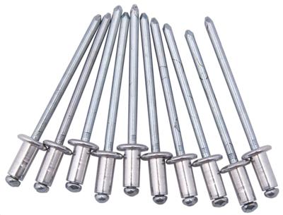 Dresselhaus Blind rivets 4.0 x 8.0mm aluminum/steel, flat head