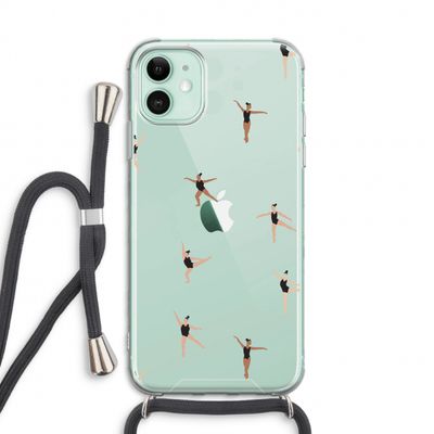 Dancing #1: iPhone 11 Transparant Hoesje met koord
