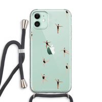 Dancing #1: iPhone 11 Transparant Hoesje met koord