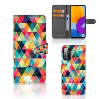 Samsung Galaxy M52 | Telefoon Hoesje | Geruit