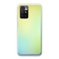 Minty mist pastel: Xiaomi Redmi 10 Transparant Hoesje