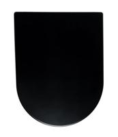 Vesta soft-close zitting tbv wandcloset 52cm mat-zwart