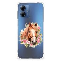 Case Anti-shock voor Motorola Moto G14 Paard