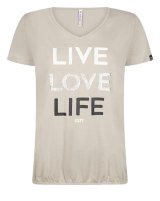 Zoso Love Casaul T-shirt Dames S