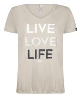 Zoso Love Casaul T-shirt Dames S