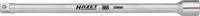 HAZET Verlengstuk 868 · 1/4 inch (6,3 mm) vierkant hol · 1/4 inch (6,3 mm) vierkant massief · Lengte: 147 mm