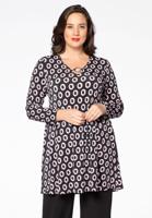 Yoek Tuniek wide bottom NOA | Zwart | Maat 54/56