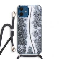 Snøfall: iPhone 12 mini Transparant Hoesje met koord