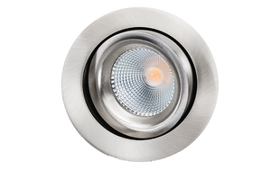 LED inbouwspot 7W 3000K 560 lumen Geb. Staal dimbaar SG Junistar LUX Isosafe Indoor 902522