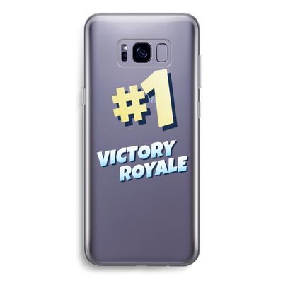 Victory Royale: Samsung Galaxy S8 Transparant Hoesje