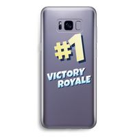 Victory Royale: Samsung Galaxy S8 Transparant Hoesje