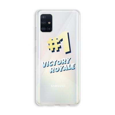 Victory Royale: Galaxy A51 4G Transparant Hoesje