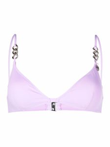 Stella McCartney haut de bikini à bonnets triangles - Rose