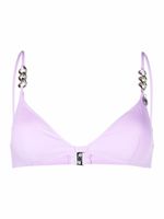 Stella McCartney haut de bikini à bonnets triangles - Rose - thumbnail