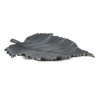 Schaaltje blad zwart