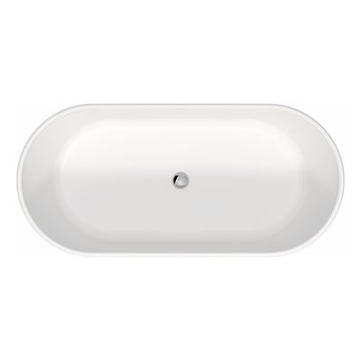 Vrijstaand Ligbad Duravit D-Neo 160x75x60 cm Zonder Overloop Mat Wit Duravit